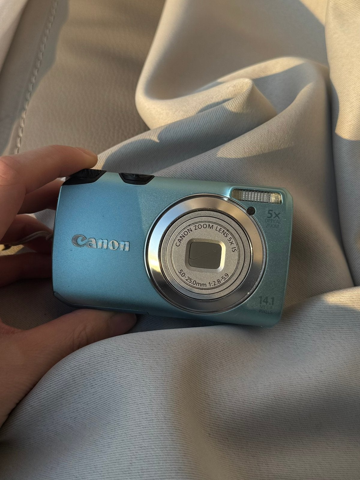 Canon PowerShot A3200 IS, 14 megapixels, Gebruikt, Canon, Oplader