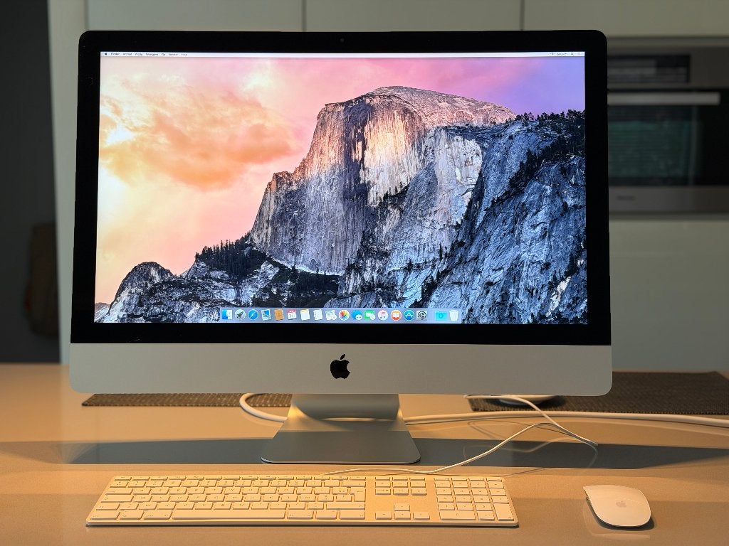 iMac 27 pouces 5K, Informatique & Logiciels, Apple Desktops, 8 GB, Comme neuf, 1 TB, HDD et SSD