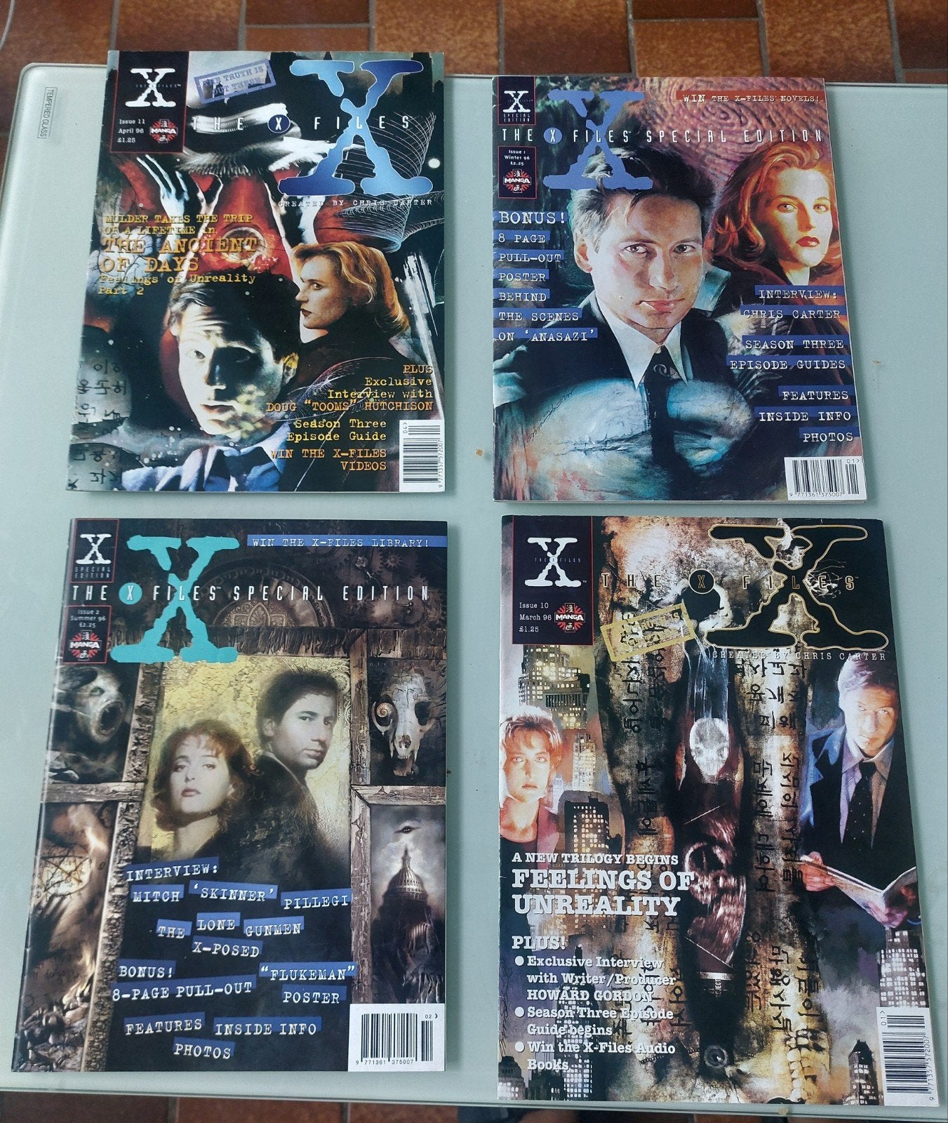 the X-files magazines, Boeken, Tijdschriften en Kranten, Ophalen