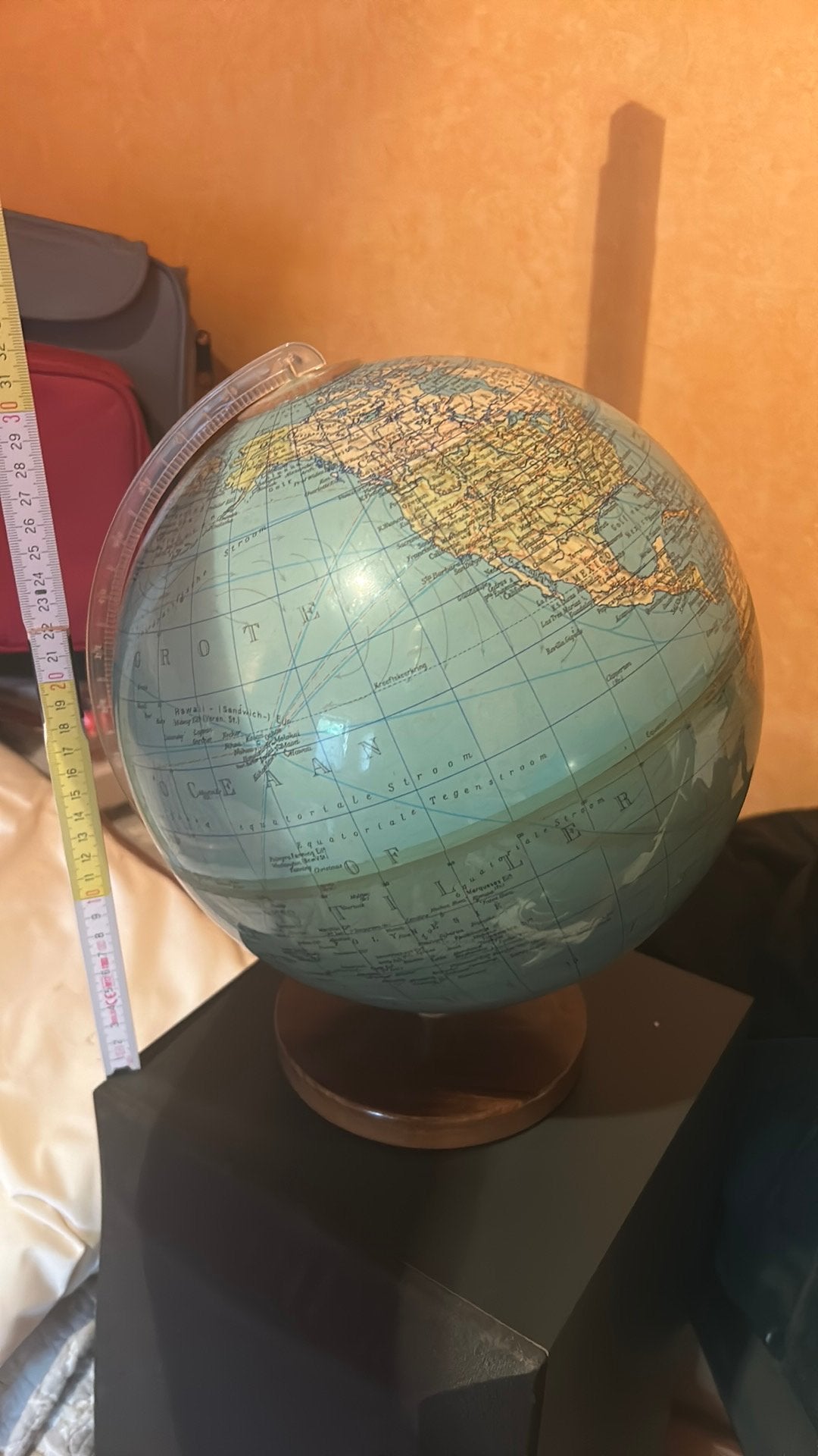 2 wereldbollen, Ophalen, Gebruikt