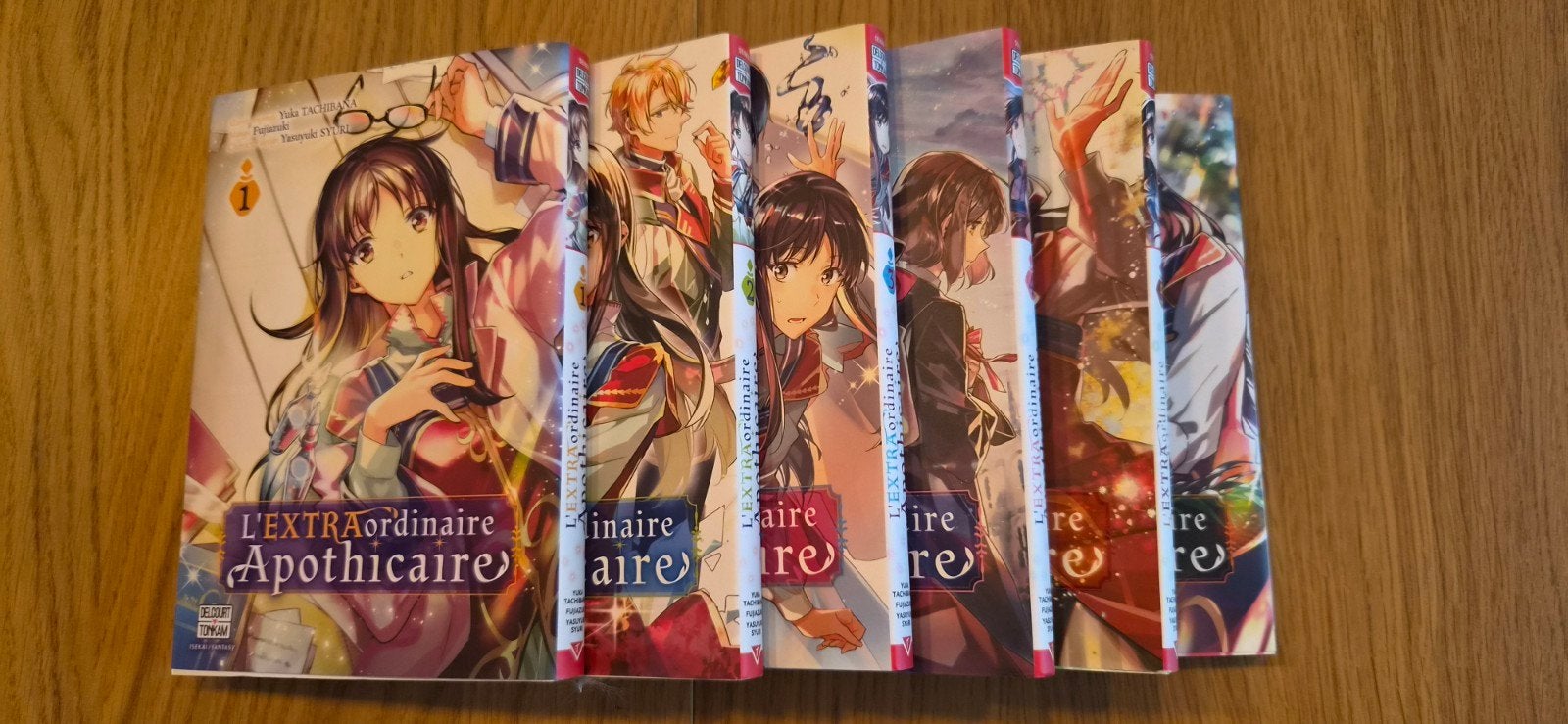 mangas l'extraordinaire apothicaire 1 à 6, Livres, Enlèvement