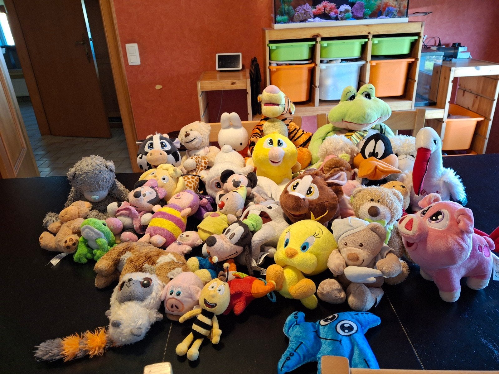 lot knuffelberen en kinderkussens, Ophalen