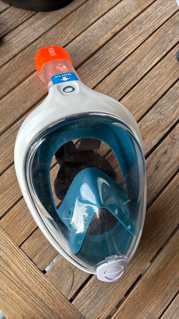 Snorkelmasker Subea easybreath S/M, Ophalen of Verzenden, Zo goed als nieuw, Snorkelmasker