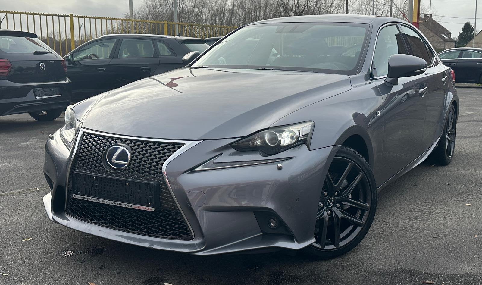 LEXUS IS300 2013 159000km, Auto's, Automaat, Leder, Bedrijf, Grijs