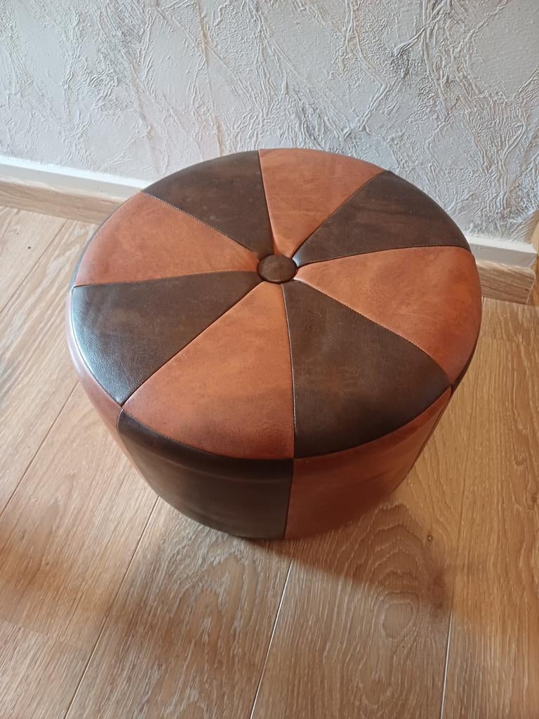 Poef, vintage, Huis en Inrichting, Zetels | Voetbanken en poefs, Ophalen