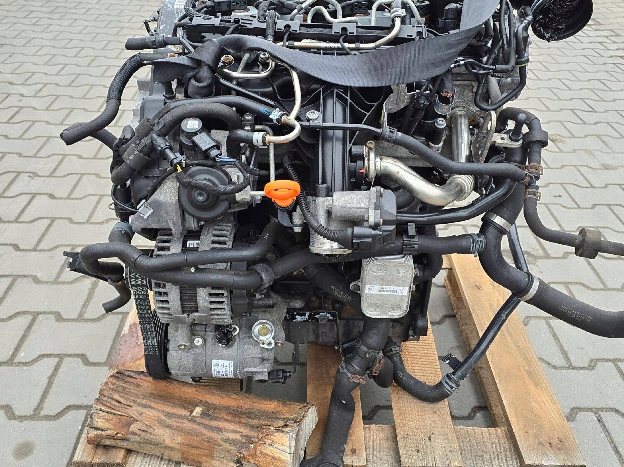 Moteur CFFD Complet SHARAN TIGUAN VW GOLF EOS PASSAT, Verzenden, Gebruikt, Overige automerken