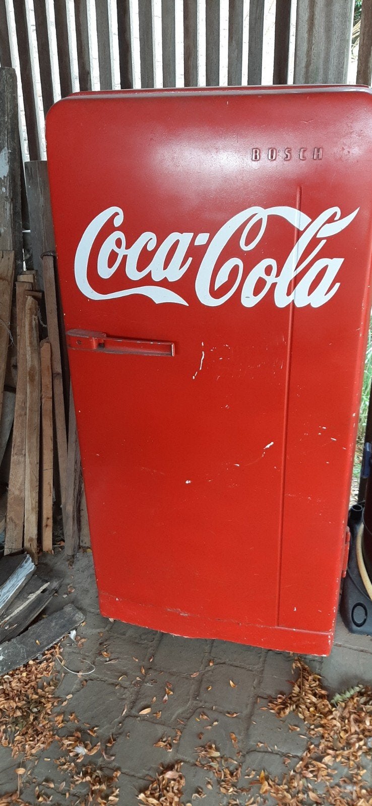 Retro Bosch Bolle Buik Koelkast – Mancave / Bar Item", Verzamelen, Ophalen, Gebruikt, Overige typen