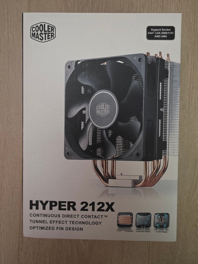 Cooler Master Hyper 212X, Enlèvement, Neuf