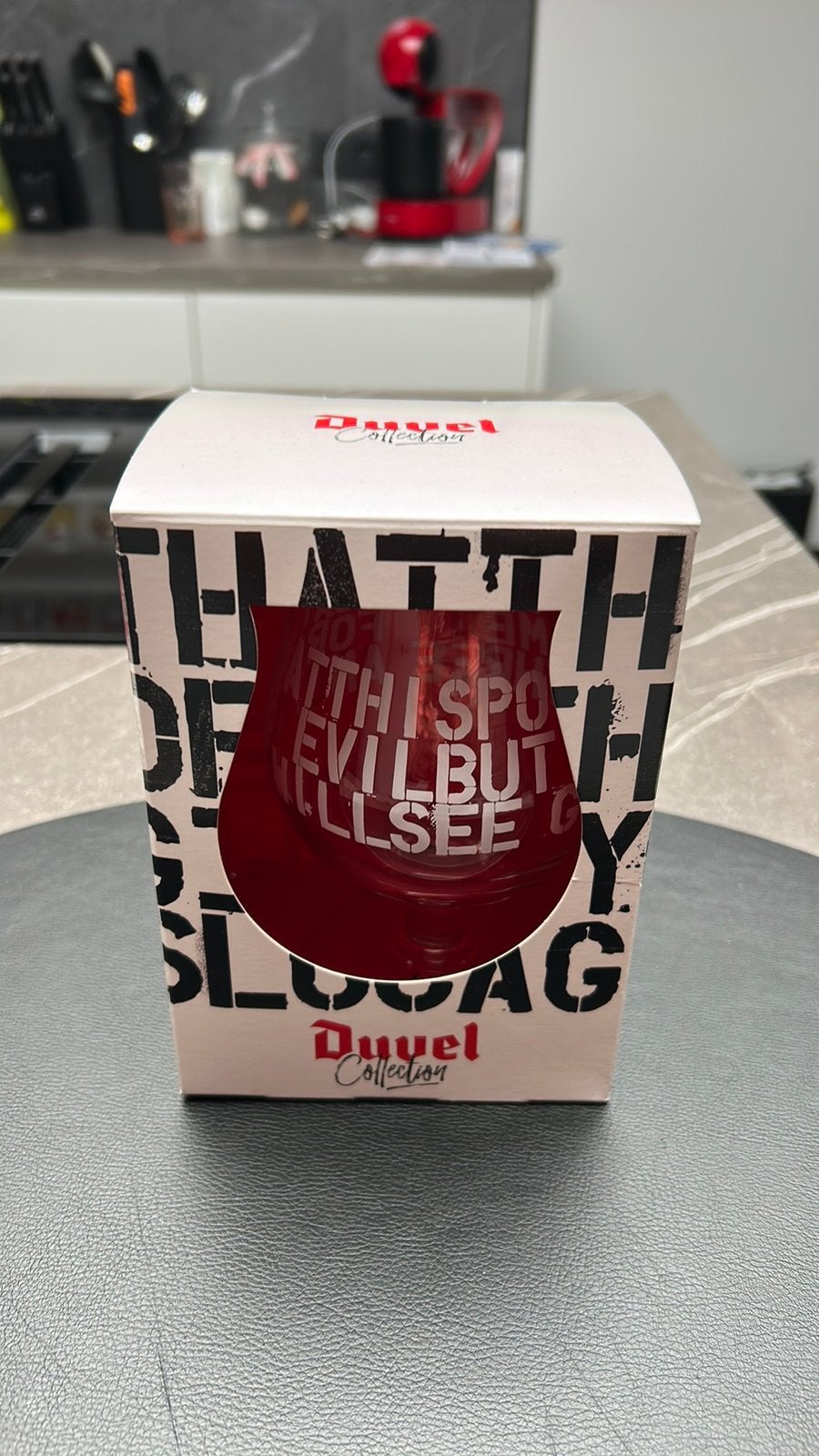 Duvel glas rolling stone magazine, Ophalen, Zo goed als nieuw