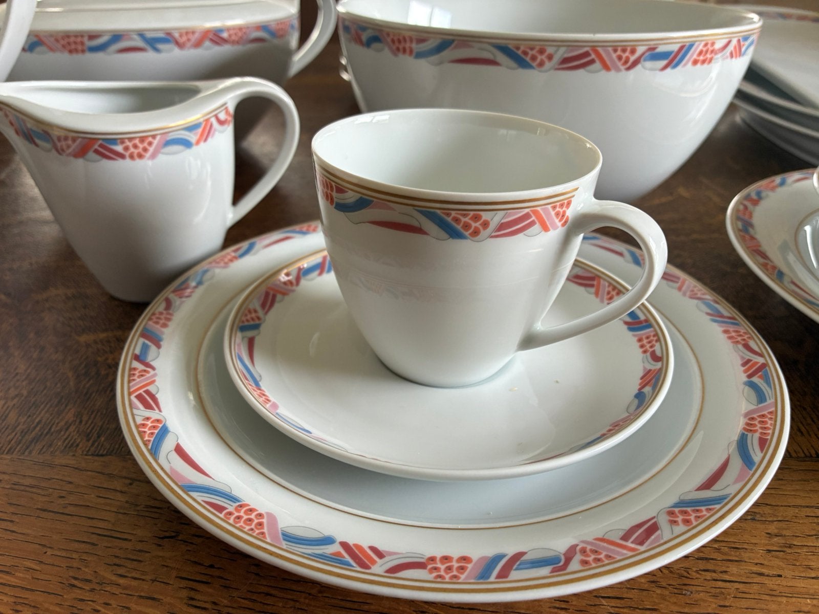 Servies 10-delig met alle toebehoren, Ophalen