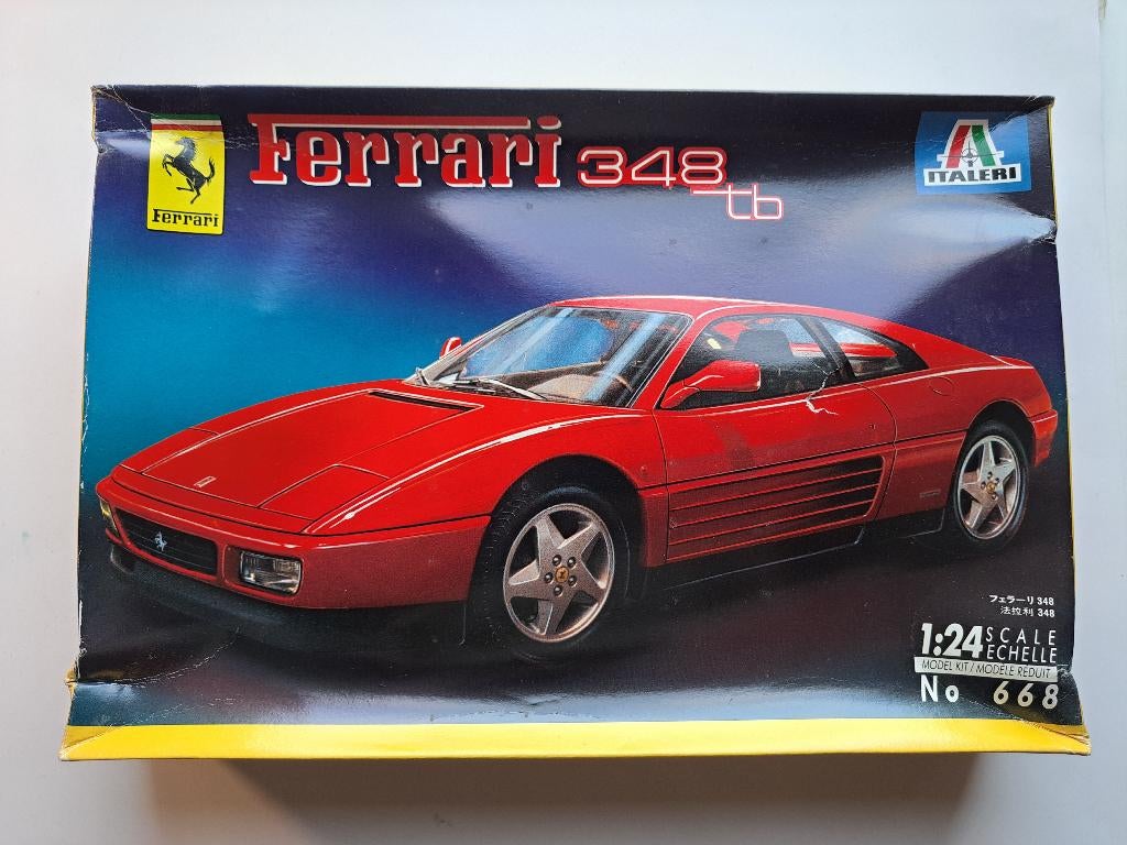 Italeri | Nr. 668 | 1:24 - Ferrari 348 tb, Hobby en Vrije tijd, Modelbouw | Auto's en Voertuigen, Groter dan 1:32, Nieuw, Ophalen of Verzenden