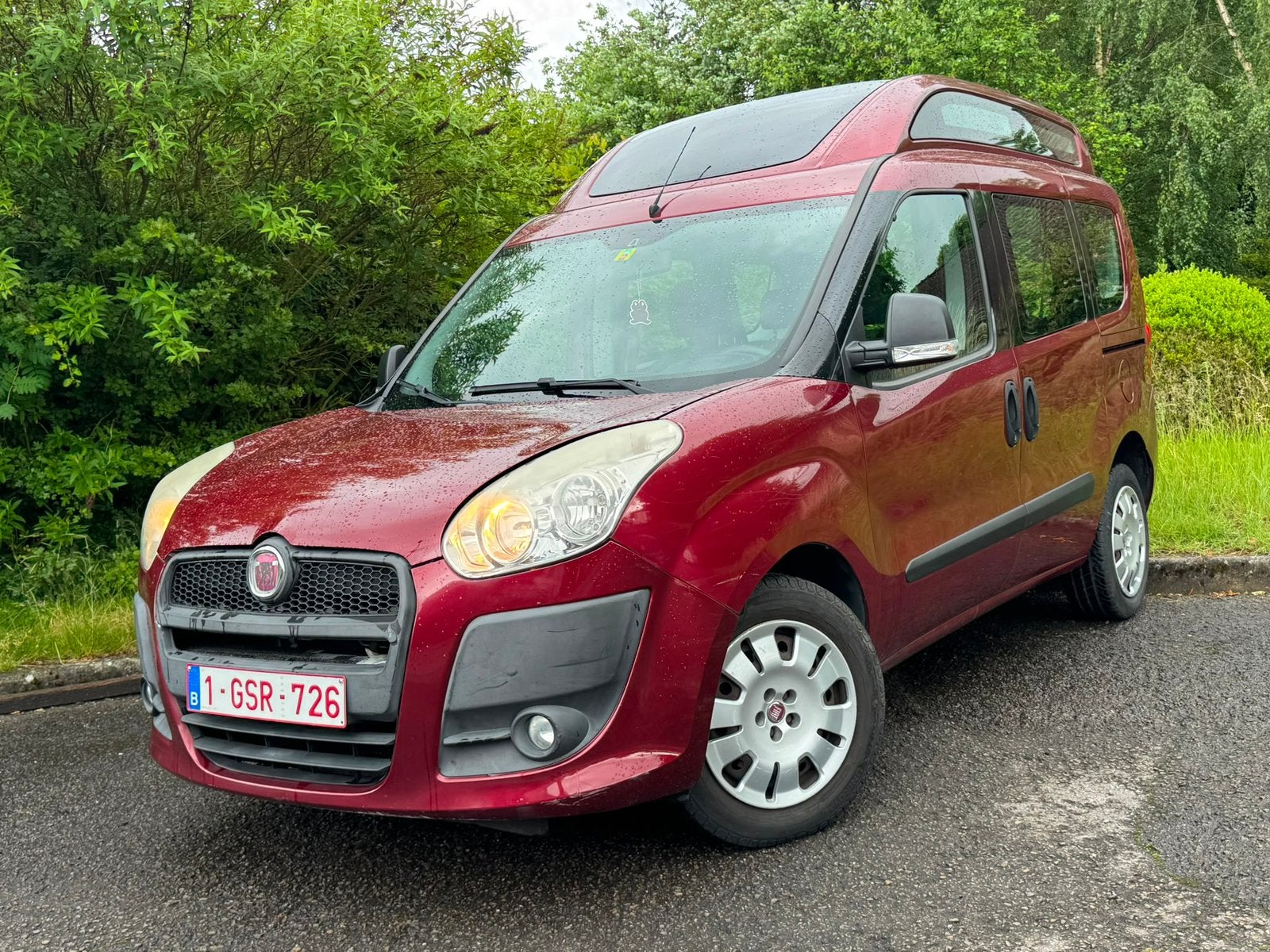 Fiat Doblo Benzine 1,4l 95pk 124000km, Auto's, Voorwielaandrijving, Euro 5, Bedrijf, 5 deurs