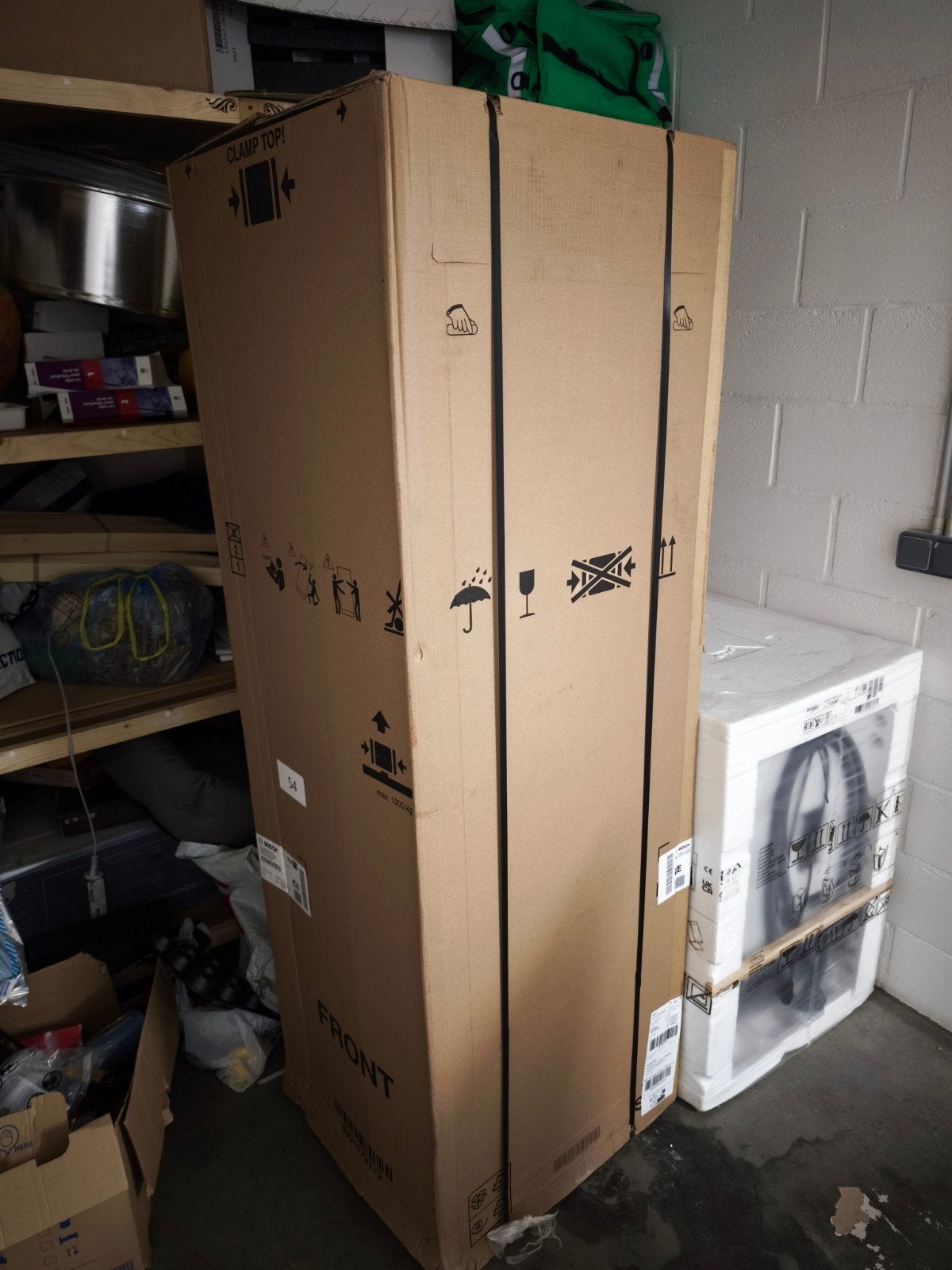 Frigo/congélateur Bosch neuf sous scellés – jamais ouvert, Electroménager