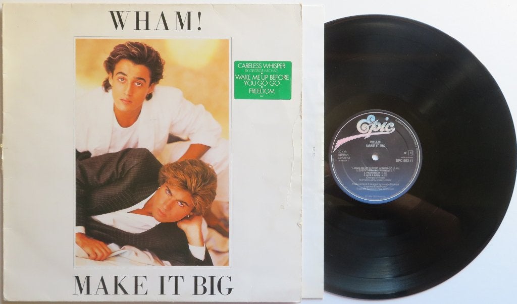 Wham - Make it big ! Lp, Cd's en Dvd's, Vinyl | Pop, LP, Inclusief binnenhoes, Gebruikt, Ophalen of Verzenden