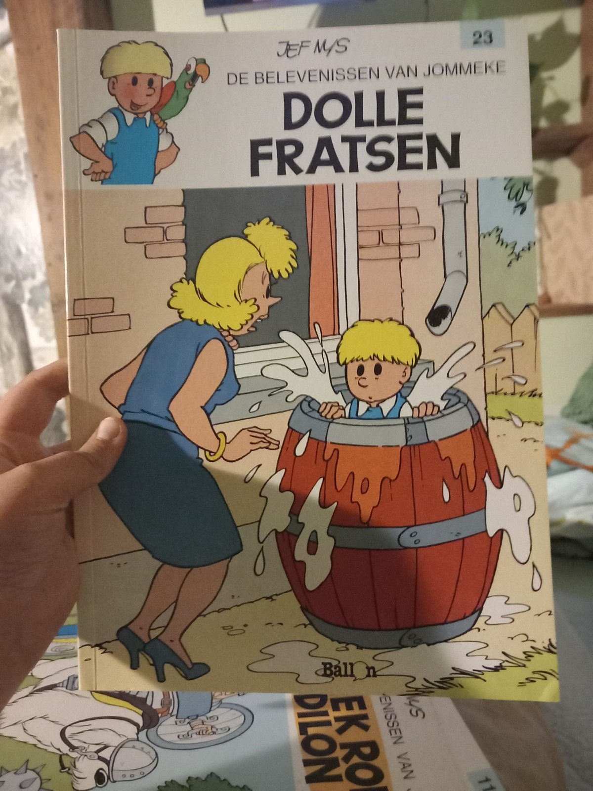 Jef Nys - Dolle fratsen, Enlèvement, Jef Nys