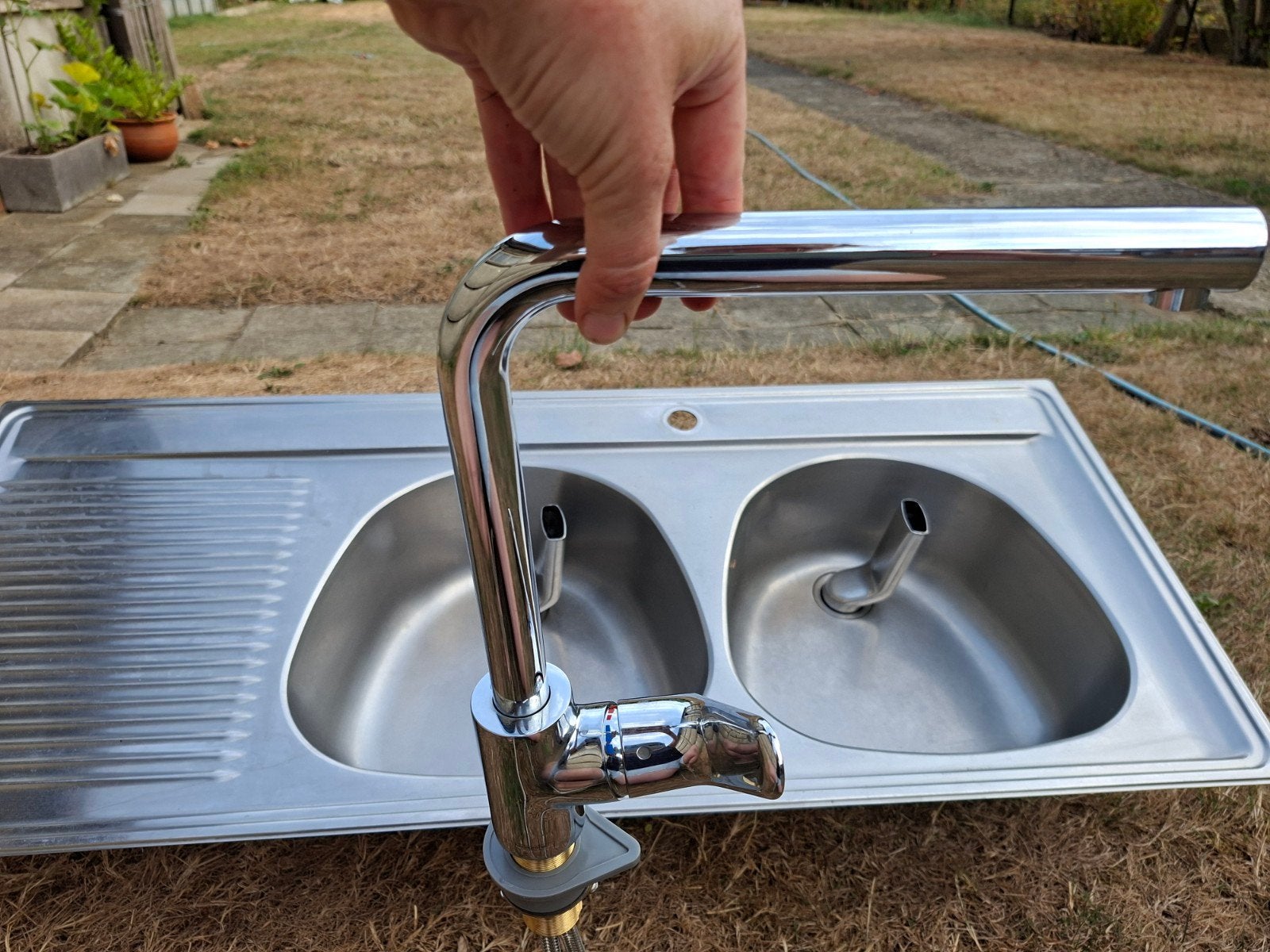 keukenkraan Hansgrohe, Huis en Inrichting, Ophalen, Gebruikt