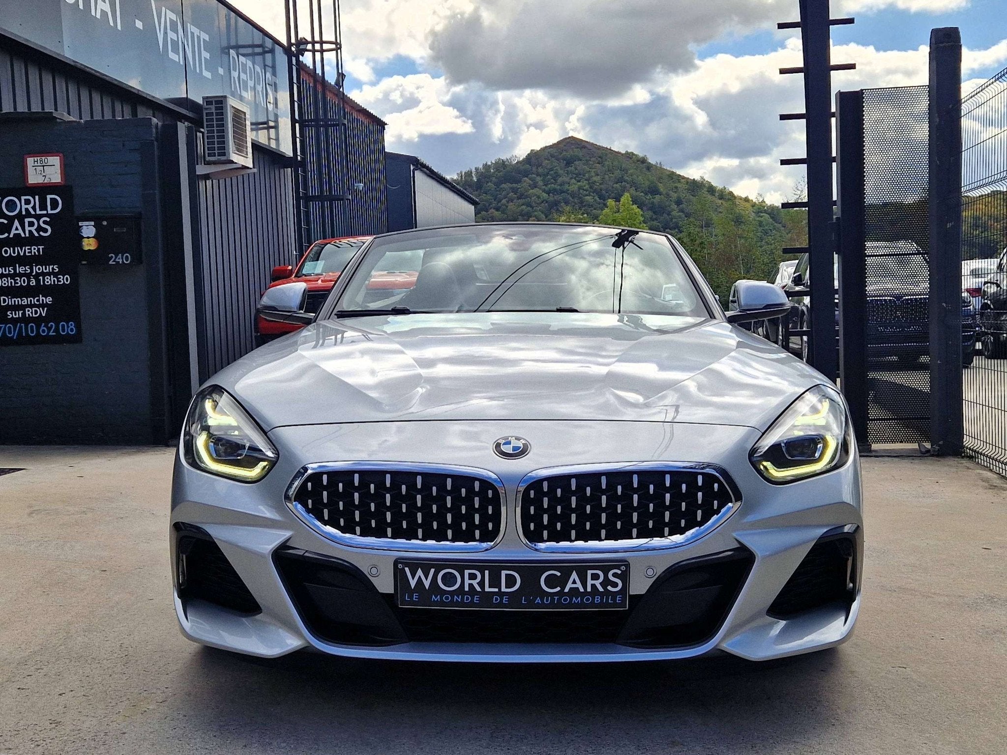 BMW Z4 2.0iAS PACK M - BOITE AUTO - FULL LED - ECLAIRAGE D A, Auto's, Automaat, 4 cilinders, Cabriolet, Leder