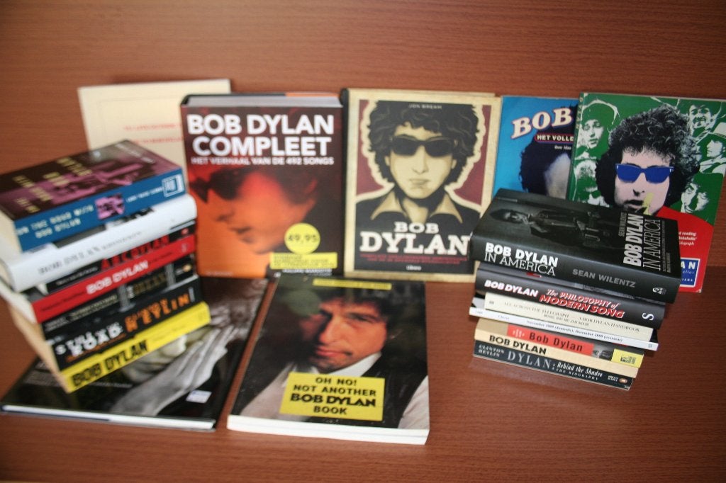 Collectie boeken deel 3 Bob Dylan, Boeken, Ophalen, Zo goed als nieuw
