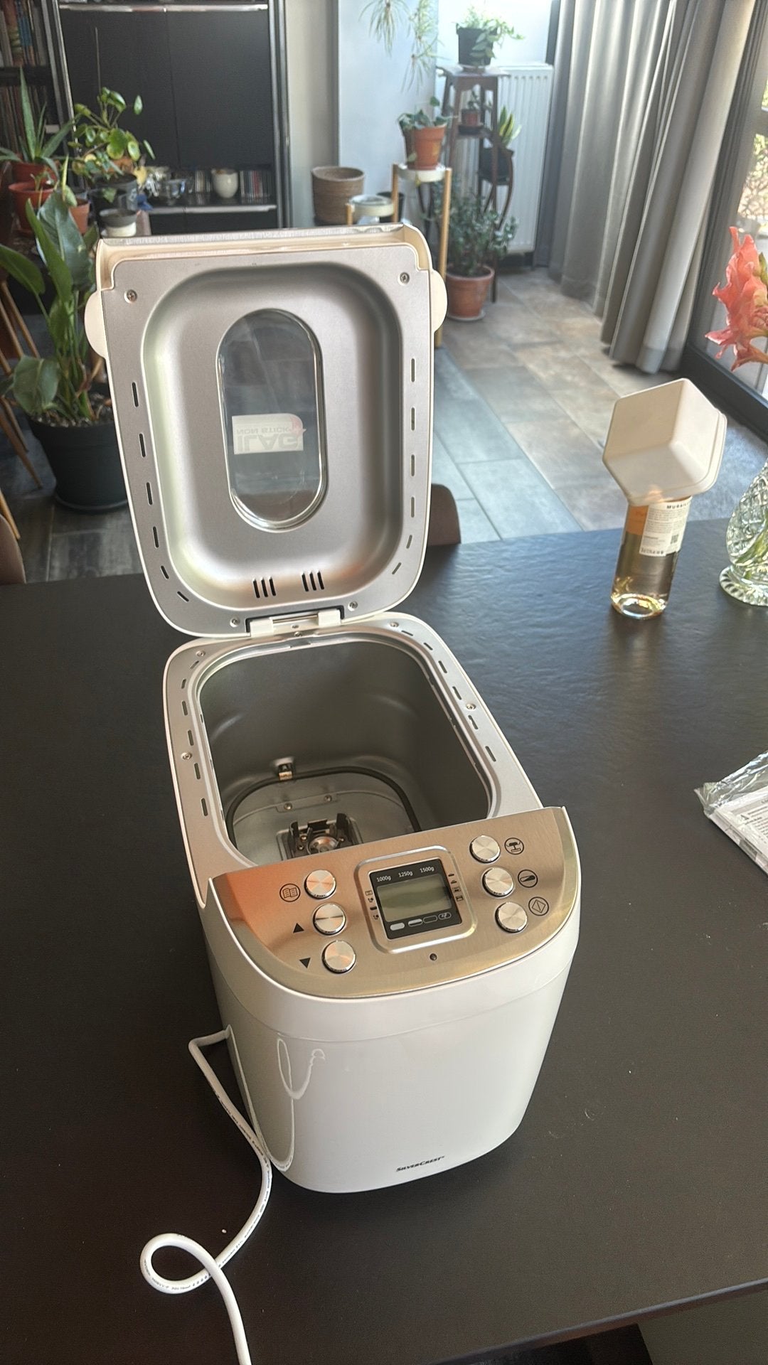 Silvercrest broodmachine, Elektronische apparatuur, Broodbakmachines, 800 tot 1200 gram deeg, Nieuw, Kijkvenster, Ophalen