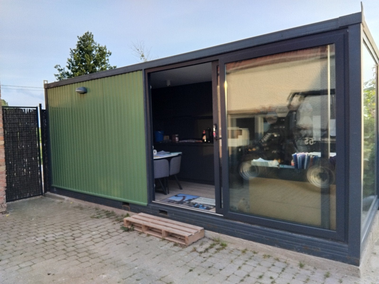 prachtige bureelcontainer,poolhouse,werfkantoor verplaatsbaa, Enlèvement