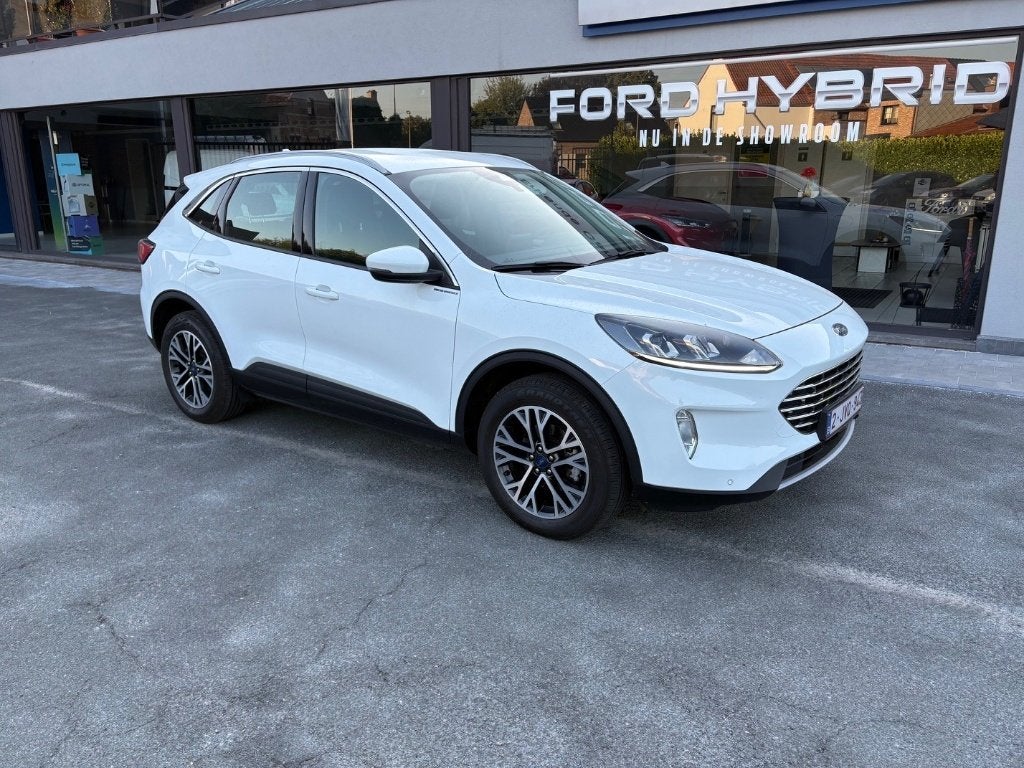 Ford Kuga Titanium PHEV, Auto's, Ford, Stof, Euro 6, 4 cilinders, Wit