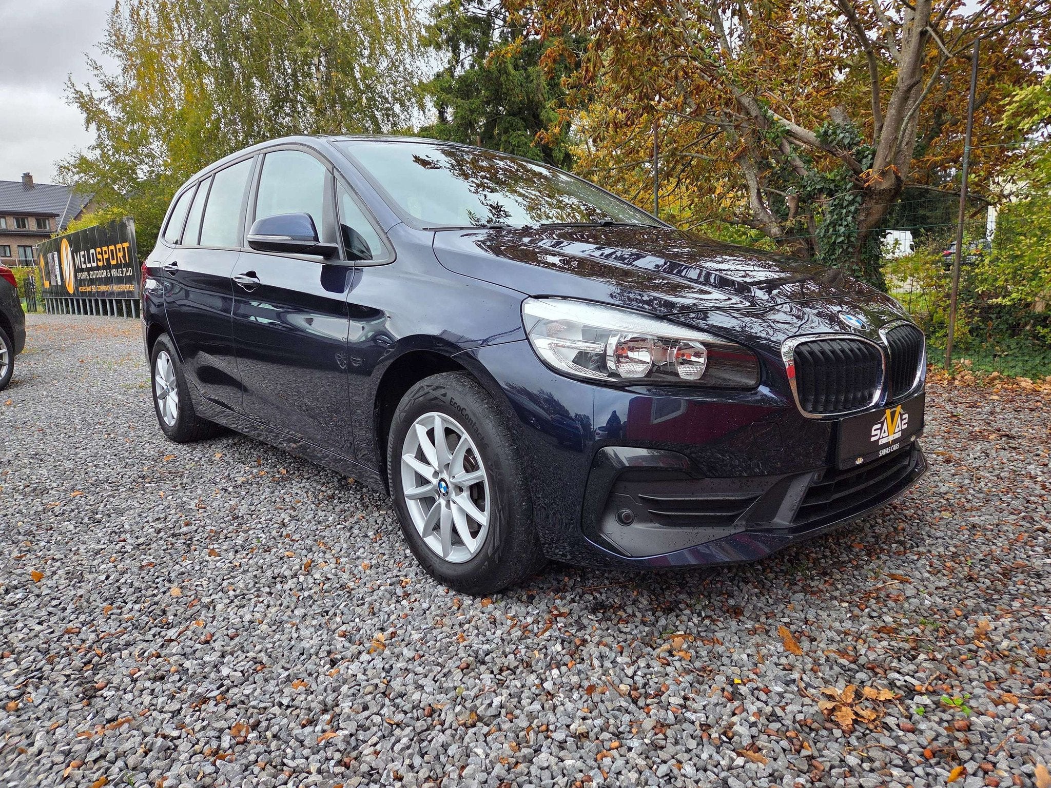 BMW 216 216i Gran Tourer, Auto's, Stof, Gebruikt, Lichtsensor, Blauw