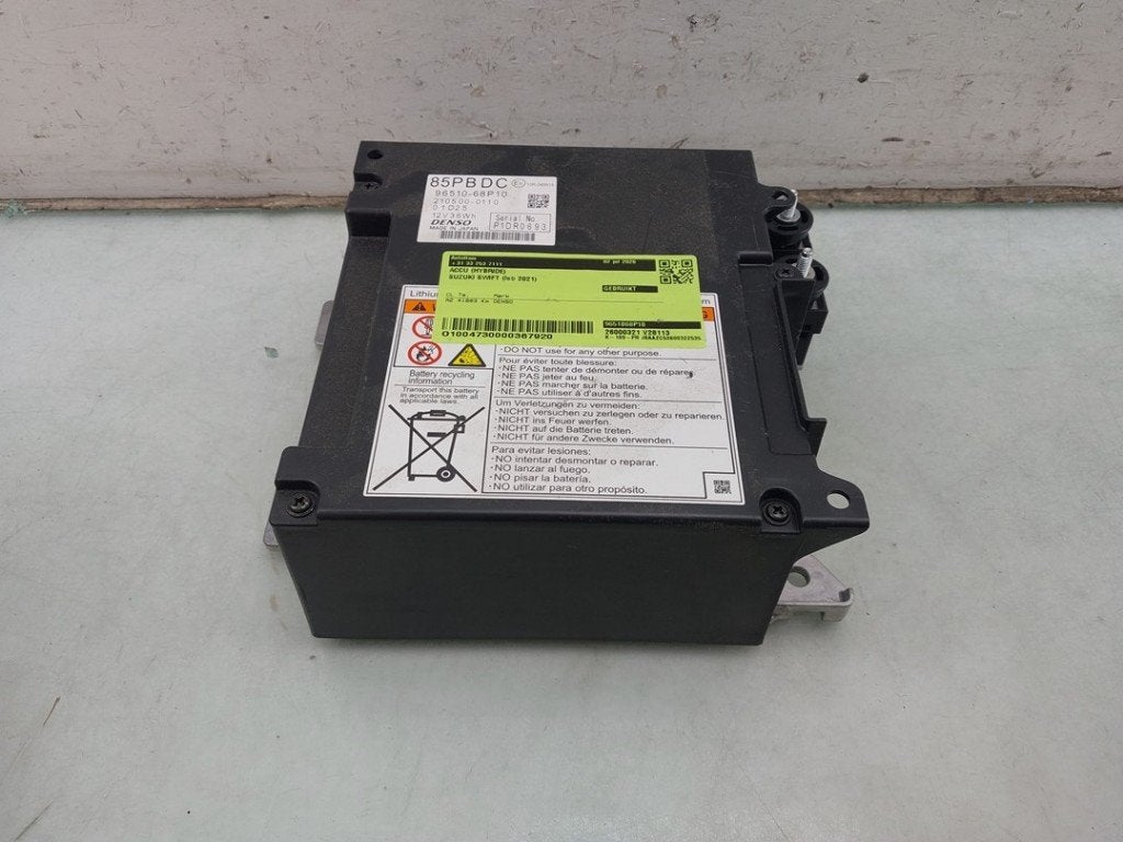 BATTERIE HAUT VOLTAGE Suzuki Swift (ZC / ZD) (|9651068P10|), DENSO EUROPE B.V., Info@denso.nl, Utilisé, Hogeweyselaan 165
1382 JL  Weesp, NL
