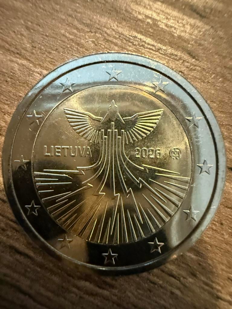 2 euro litouwen 2026 energie, Ophalen of Verzenden, 2 euro
