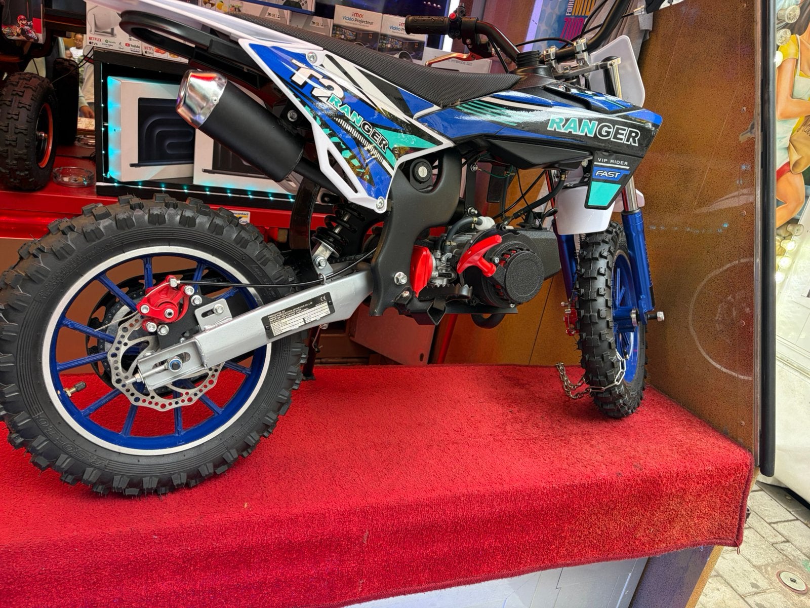Moto cross enfant 50cc, Vélos & Vélomoteurs, Mini Bikes, Midi Bikes & Pit Bikes, Enlèvement ou Envoi, Neuf