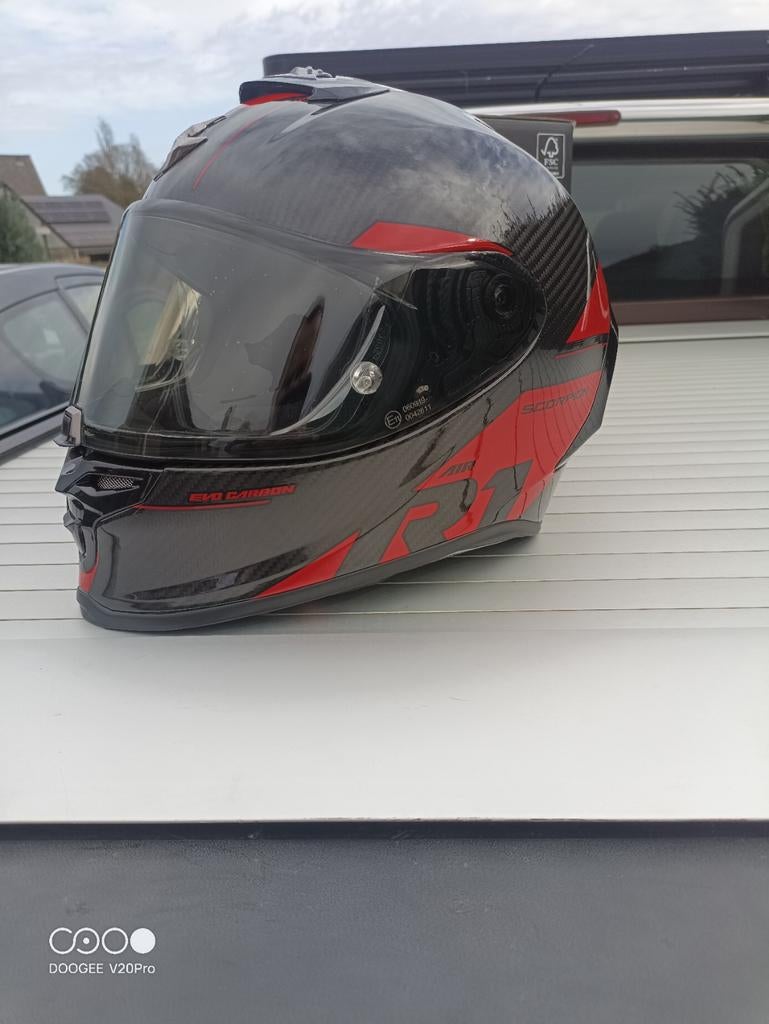 Helm Scorpion Exo R1 Evo 2 Carbon, Ophalen of Verzenden