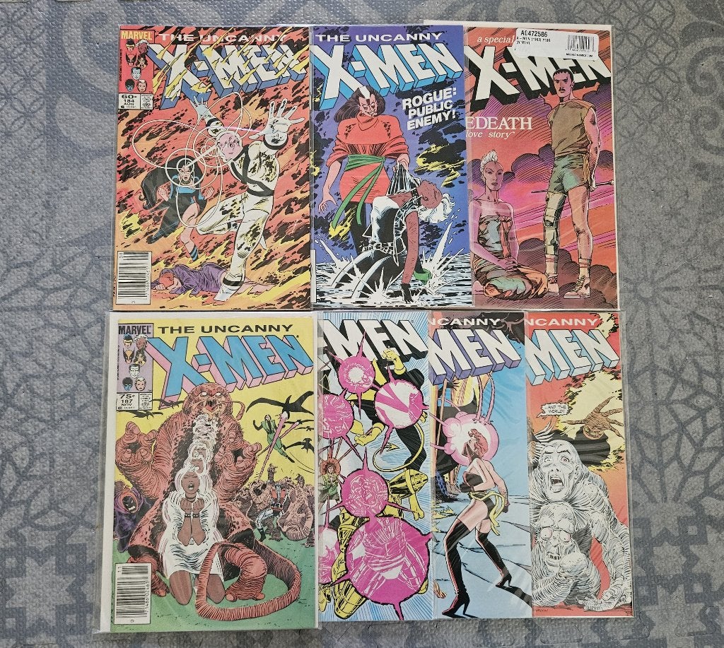 the Uncanny X-Men (vol.1) #184-190 (1984), Boeken, Strips | Comics, Complete serie of reeks, Ophalen of Verzenden, Gelezen