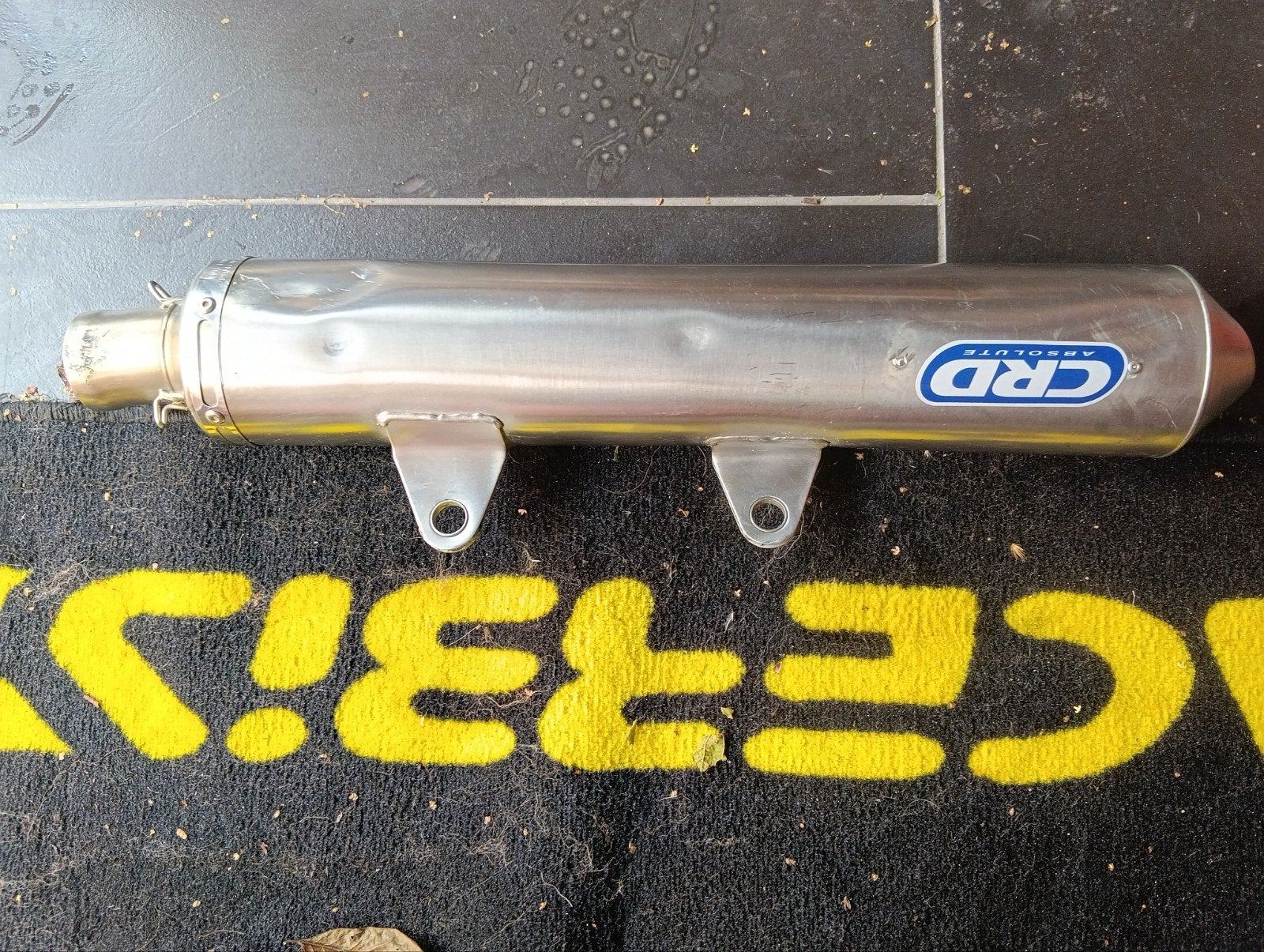 silencieux inox factory CRD KTM sxf excf, Enlèvement, Utilisé