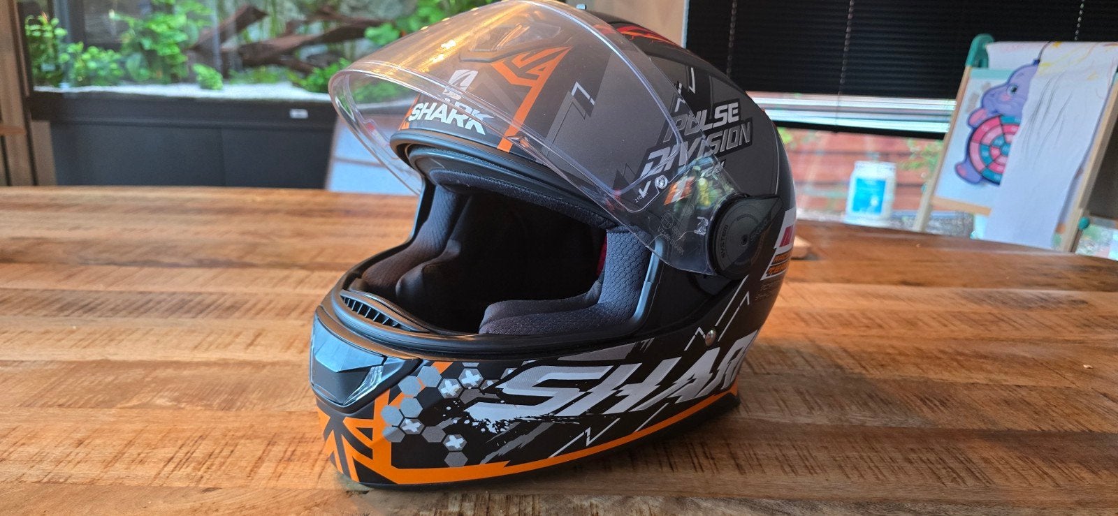motohelm Shark, Enlèvement, Casque intégral, Shark