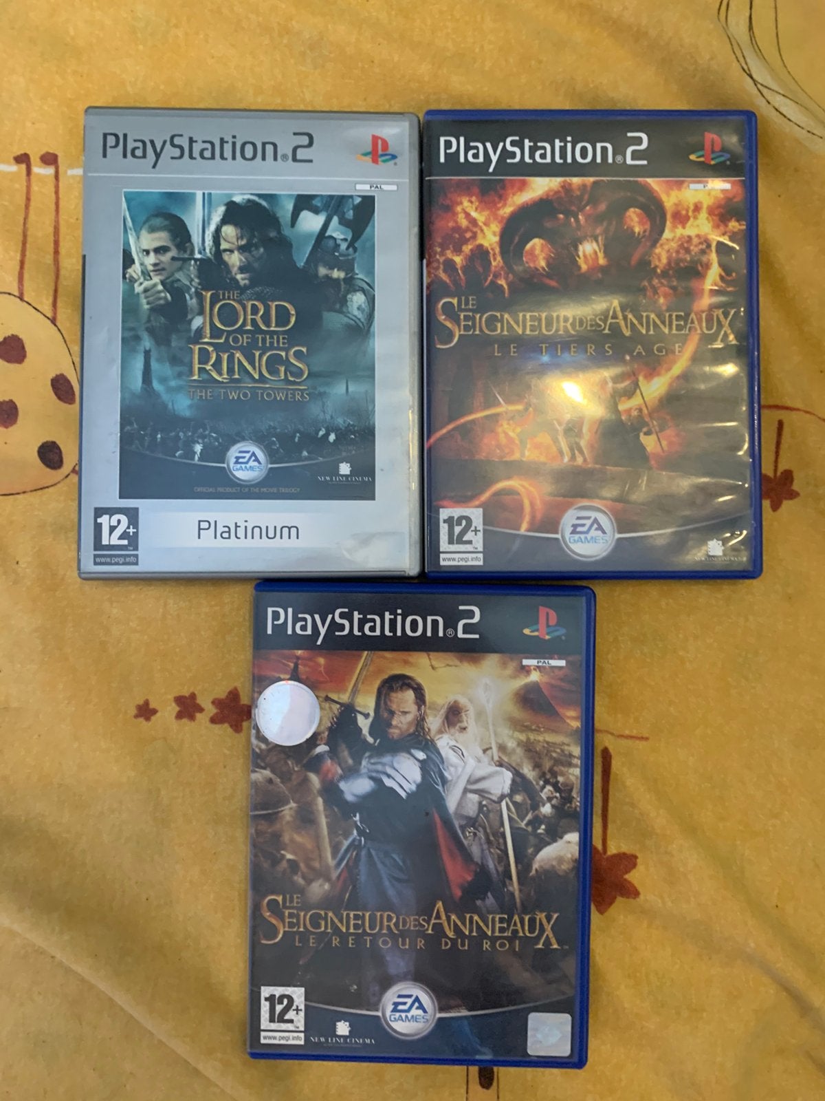 3 jeux Le seigneur des anneaux, Games en Spelcomputers, Games | Sony PlayStation 2, Ophalen, Zo goed als nieuw