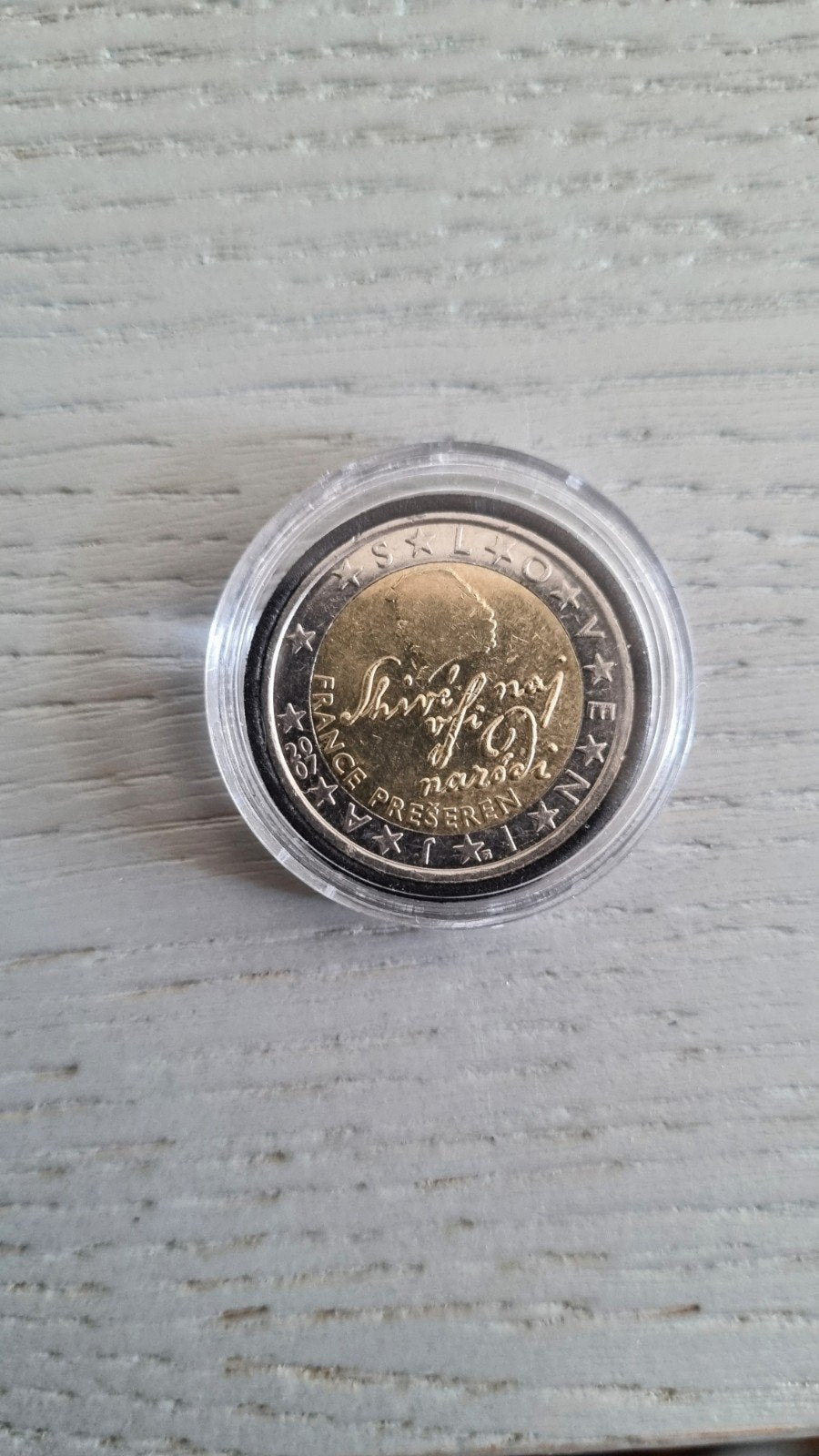 France Preseren, Enlèvement ou Envoi, Slovénie, 2 euros, Monnaie en vrac