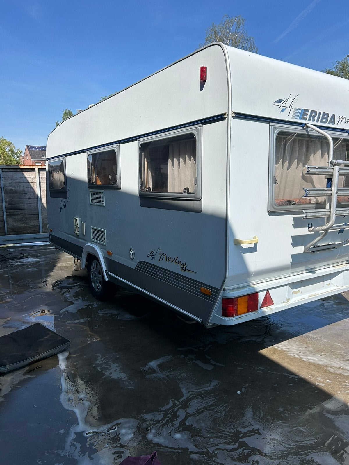 Eriba caravan met airco en movers, Particulier, Airco, Eriba