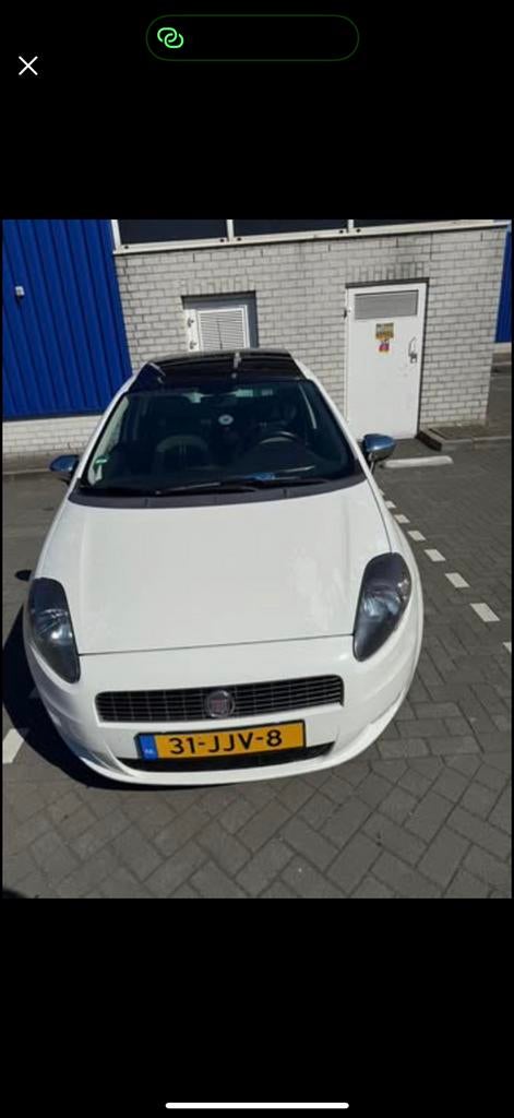 Moet weg fiat grande punto 1.2 racing iut 2009, Auto's, Particulier, Te koop, Grande Punto