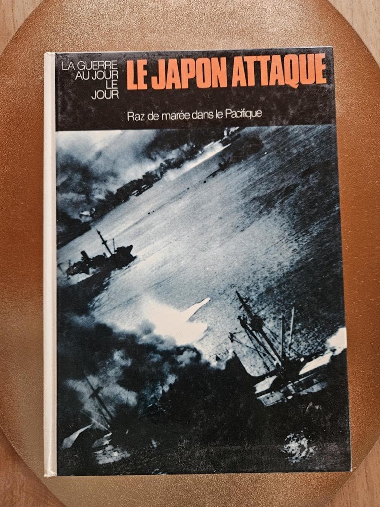 Livre Le Japon attaque raz de marée dans le Pacifique, Livres, Enlèvement ou Envoi, Utilisé, Marine