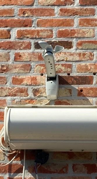 Verano gemotoriseerde luifel - met Led & windsensor, Ophalen, Gebruikt