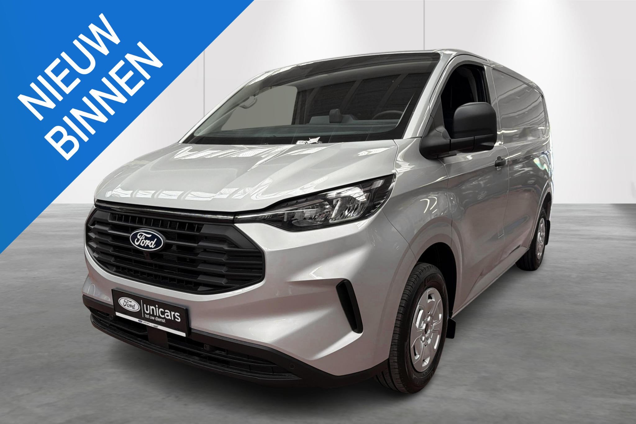 Ford Transit Custom 320S 2.0TD 136Pk/100Kw M6 FWD Trend, Autos, Argent ou Gris, 4 portes, 3 places, Boîte manuelle