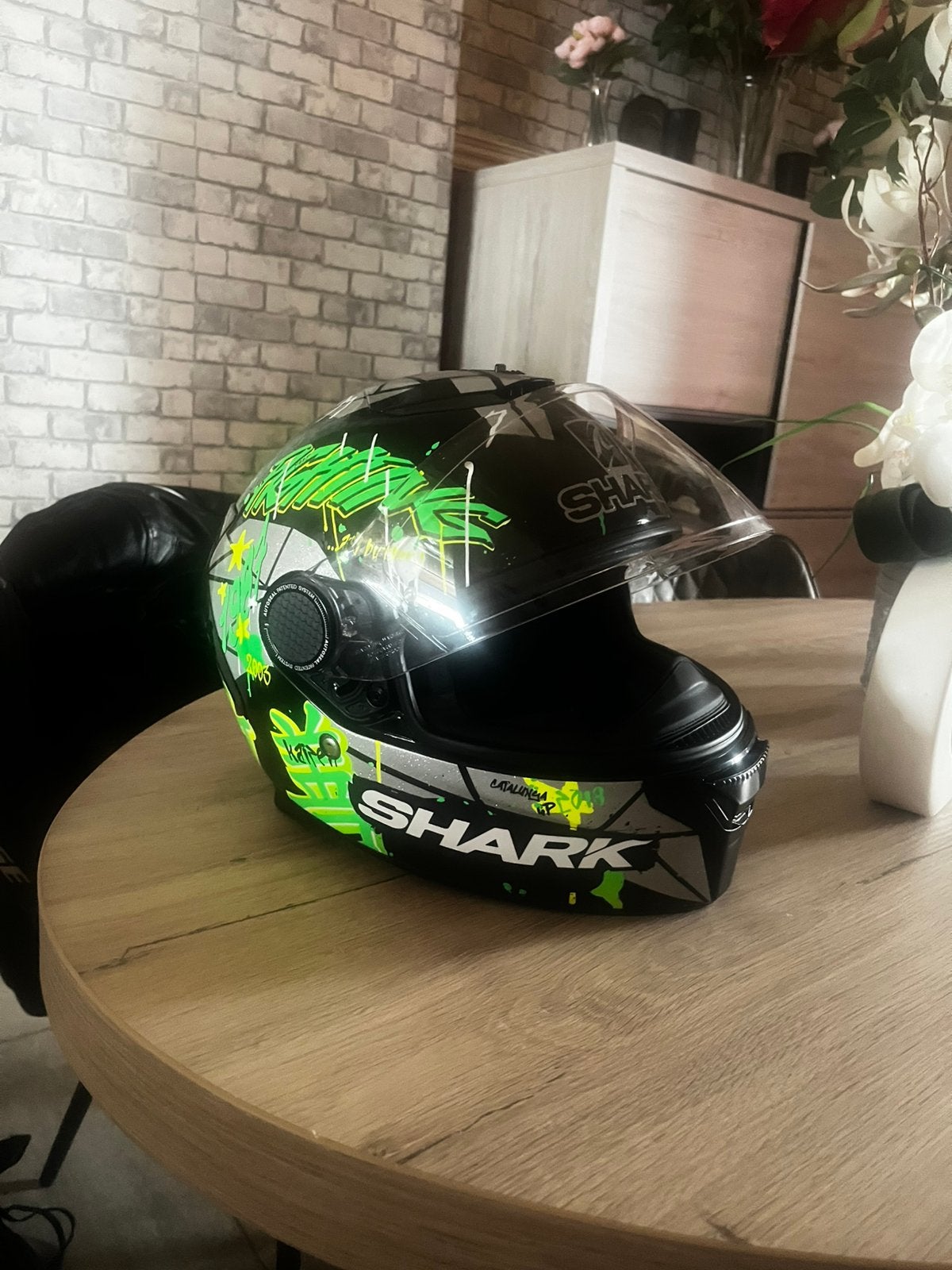 Shark Spartan 1.2 Lorenzo Catalunya GP helmet, Ophalen, M, Dames, Shark