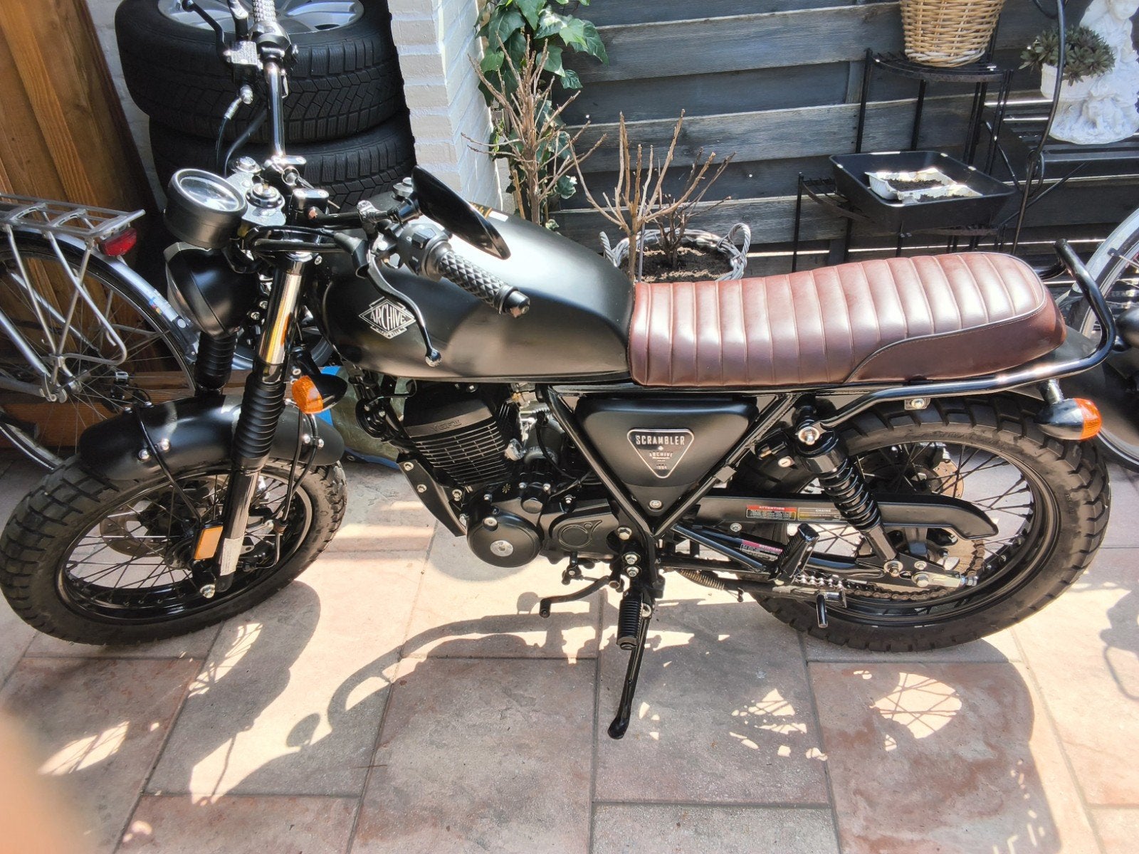Archive scrambler 125cc eerste  inschrijving B.25/08/2021, Motoren, Gebruikt, Particulier, 125 cc, Archive scramber