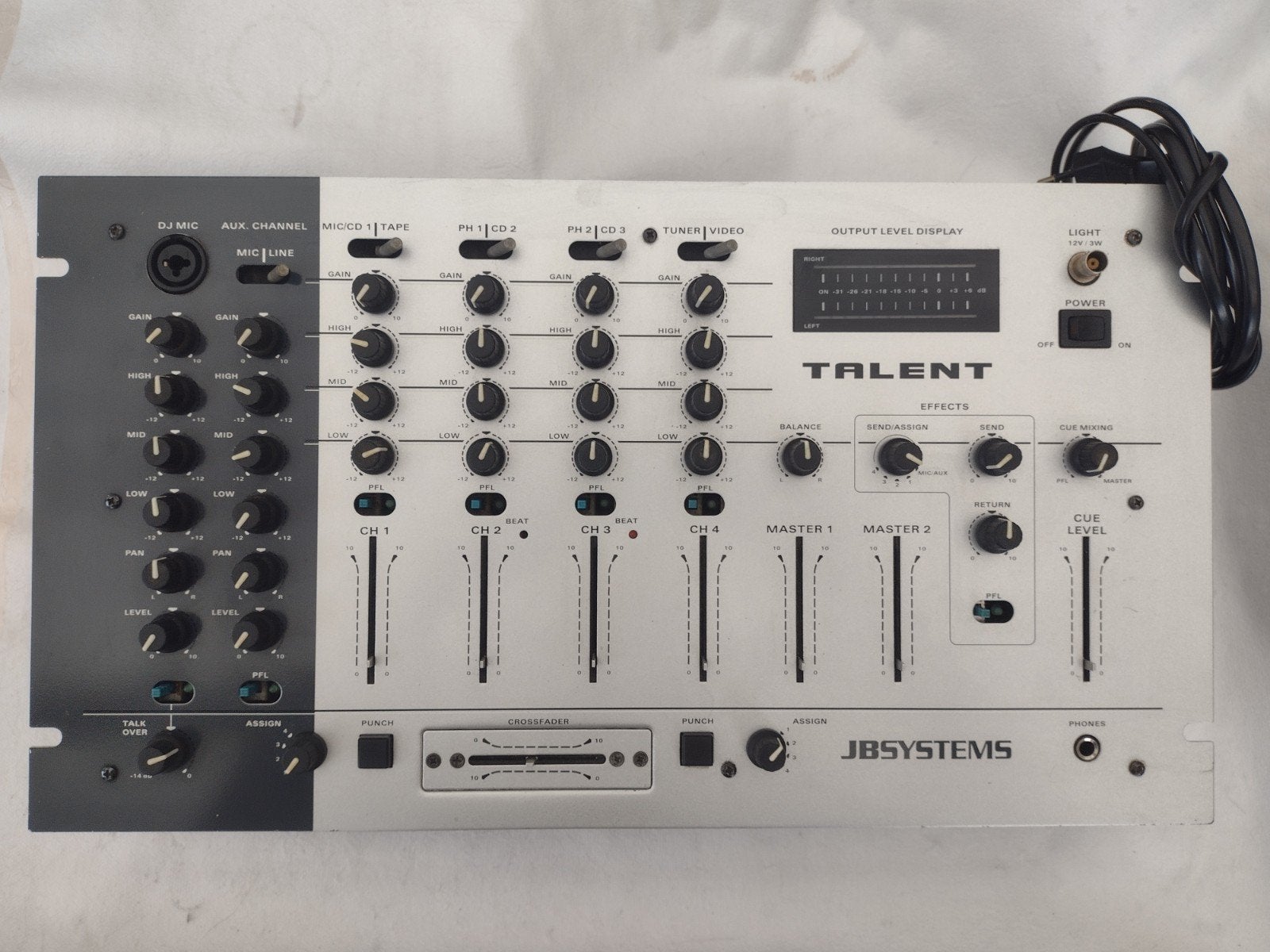 JB systems Talent Mixer met 11 inputs, Muziek en Instrumenten, Mengpanelen, Gebruikt, Ophalen