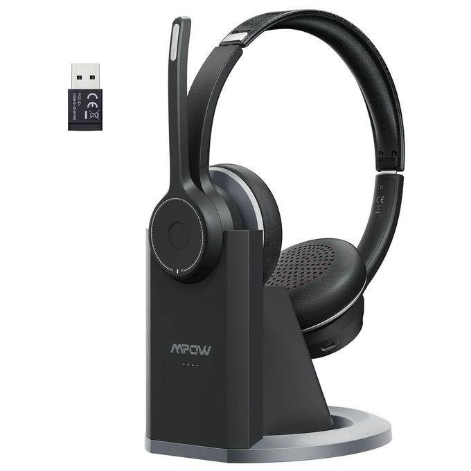 Casque confortable Mpow HC5 avec station de charge, Mpow, On-ear, Comme neuf, Enlèvement