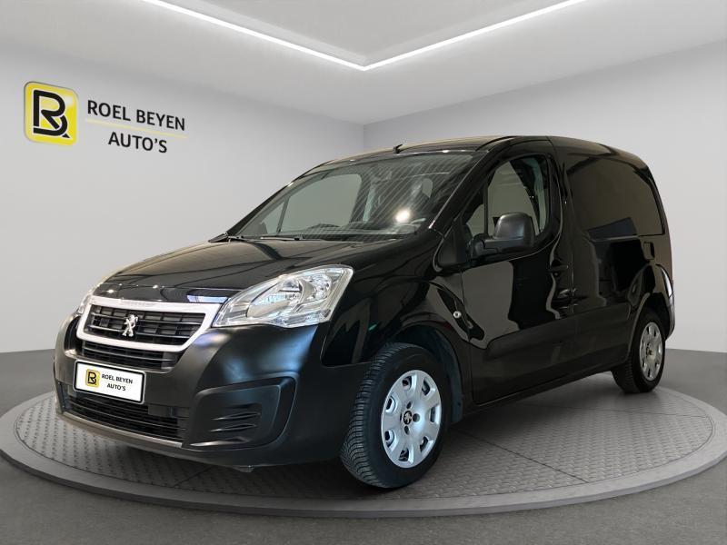 Peugeot Partner 1,6 HDI 8966€ EX. BTW, 4 deurs, Euro 6, Zwart, Bedrijf