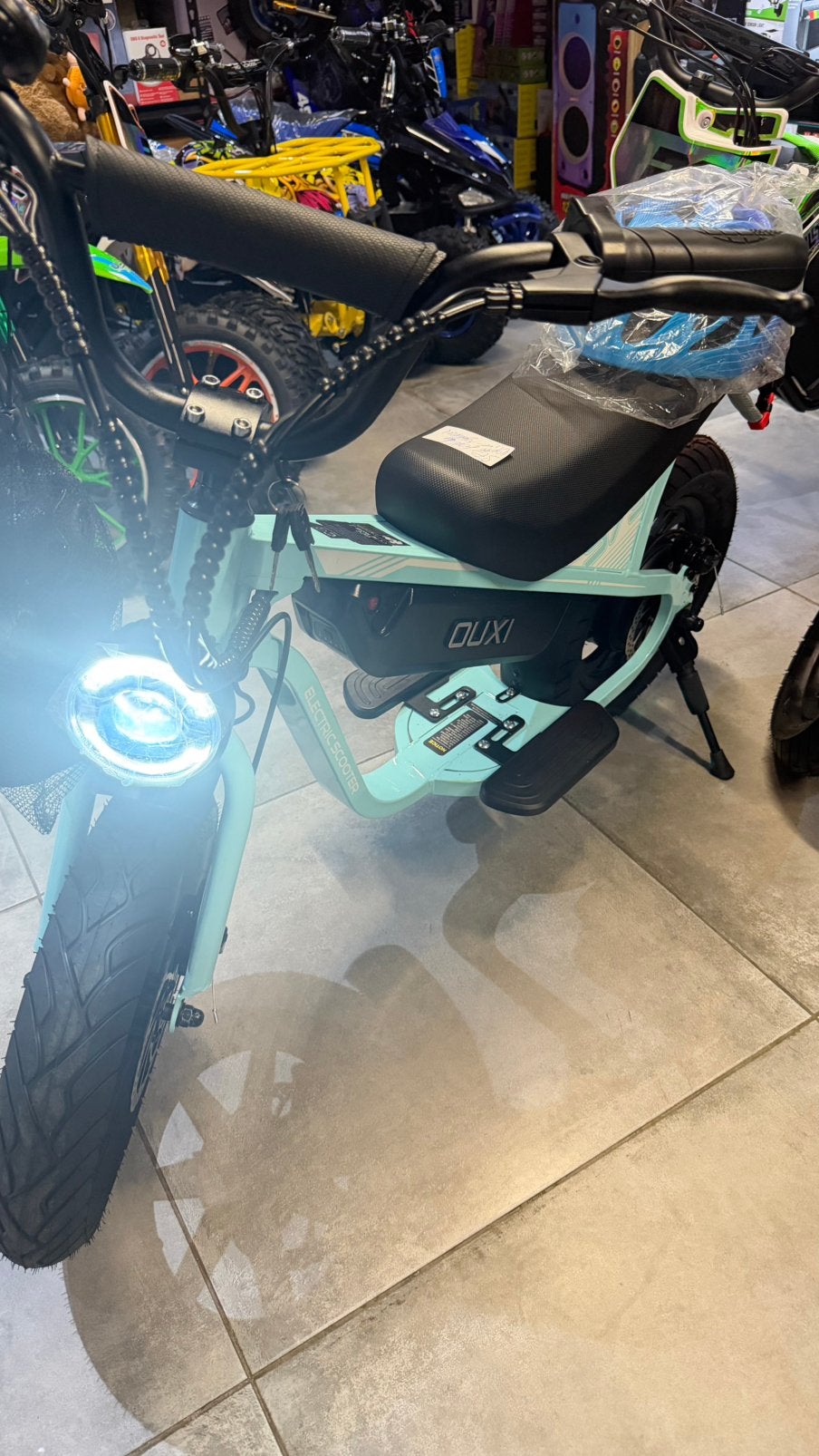 OUXI S73 Mini Fatbike / Balance Bike 14 inch All-Terrain •, Ophalen, Zo goed als nieuw, Loopfiets