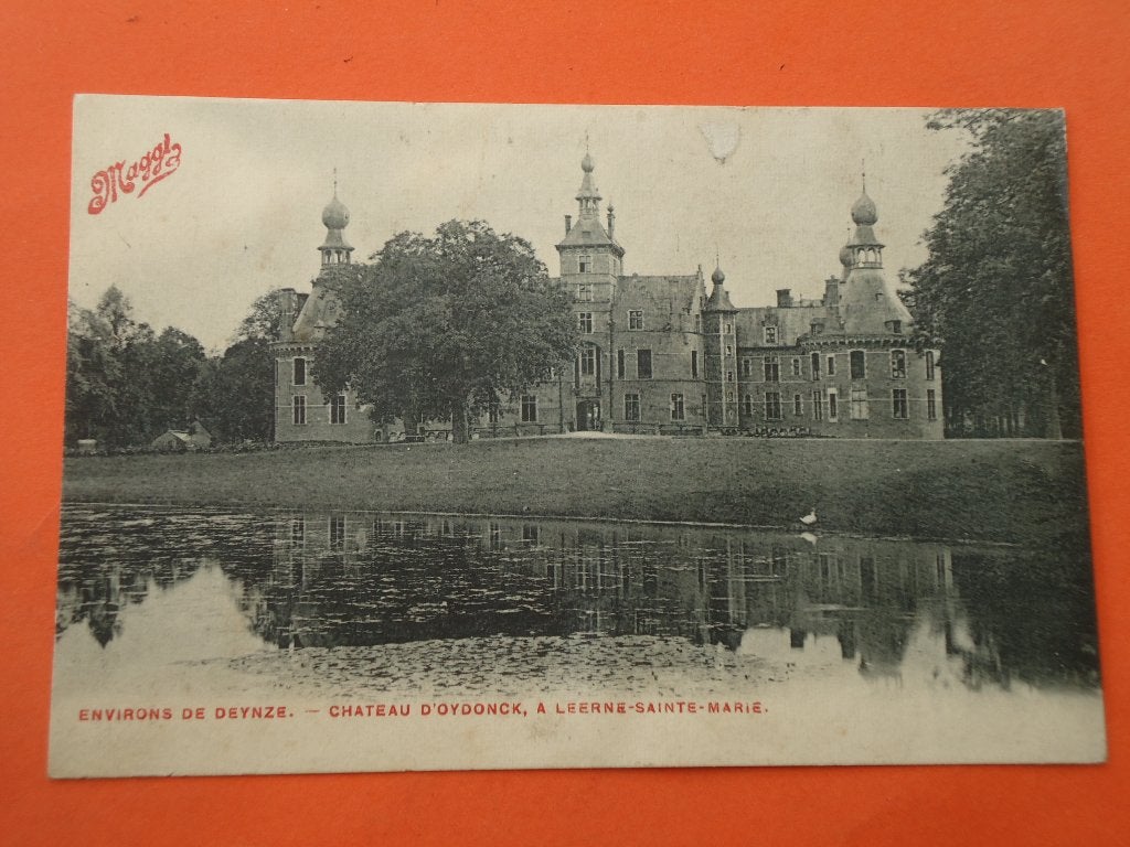 Deynze chateau D'oydonck, A Leerne - sainte - Marie, Enlèvement ou Envoi, Avant 1920, Non affranchie, Flandre Orientale
