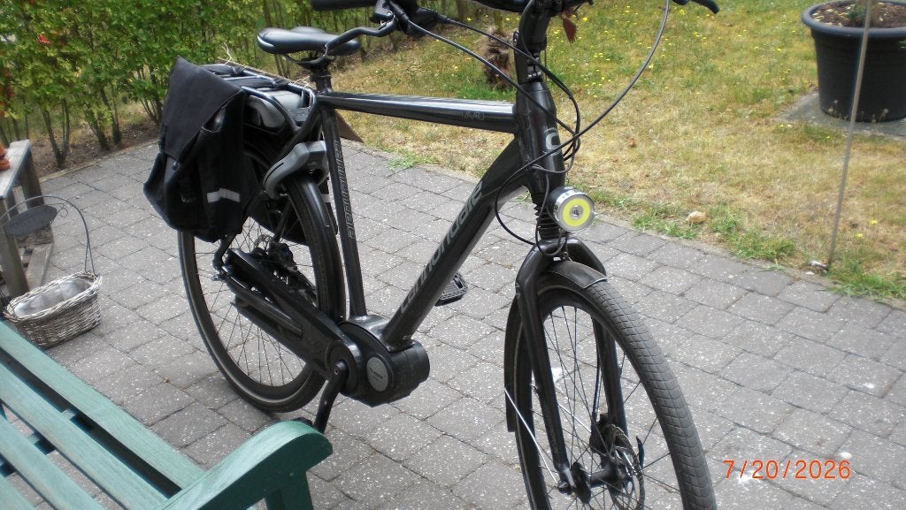 electrice fiets, Fietsen en Brommers, Versnellingen, Zo goed als nieuw, Schijfrem, 53 tot 57 cm