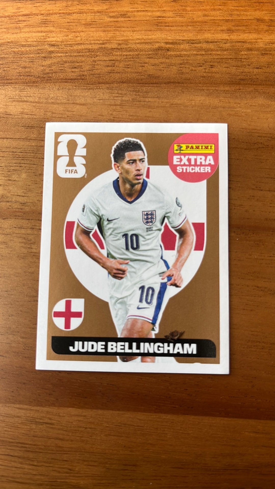 Jude Bellingham - Panini 2026, Hobby en Vrije tijd, Verzamelkaartspellen | Overige, Ophalen, Nieuw, Losse kaart
