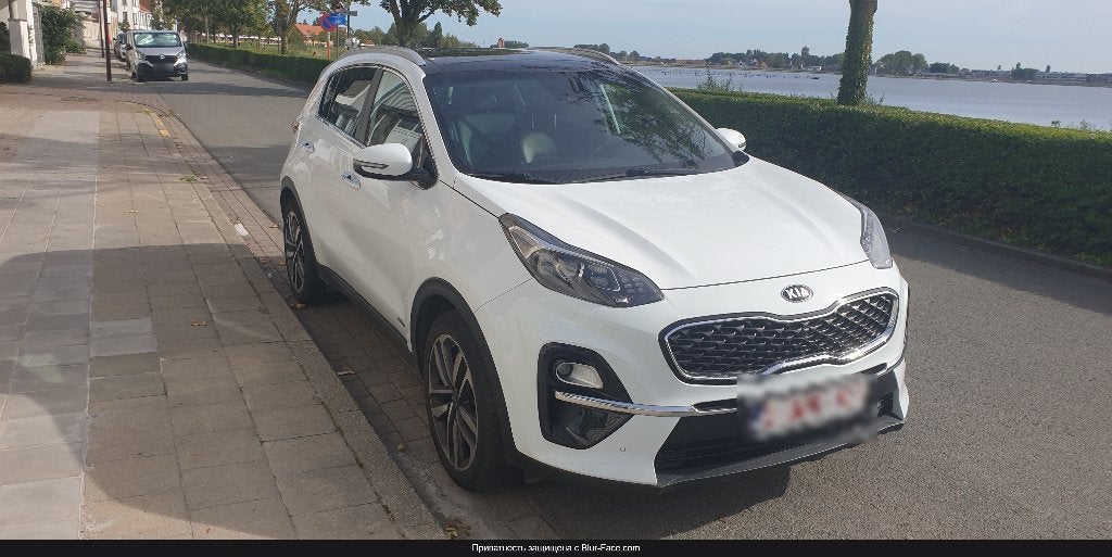 Kia Sportage 1.6 CRDi 4WD Line DCT, Auto's, 4 cilinders, Alcantara, Wit, Diesel